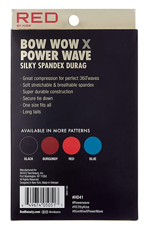 Red by KISS Powerwave Silky Spandex Durag