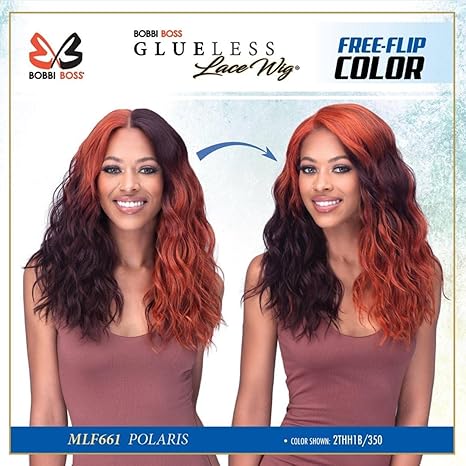 Bobbi Boss Glueless Lace Wig - Polaris