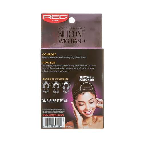 Red by KISS Silicone Wig Band (HWG03)