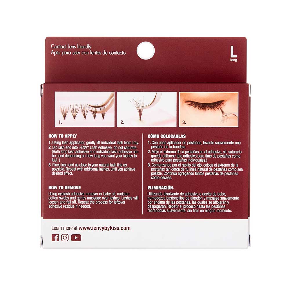 iENVY Triple Black Knot Free - Individual Lashes