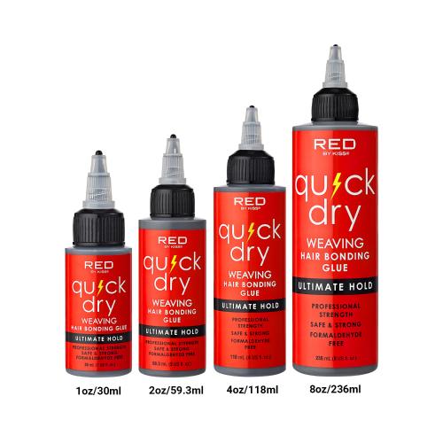 Red by Kiss Quick Dry Weaving Hair Bonding Glue Ultimate Hold