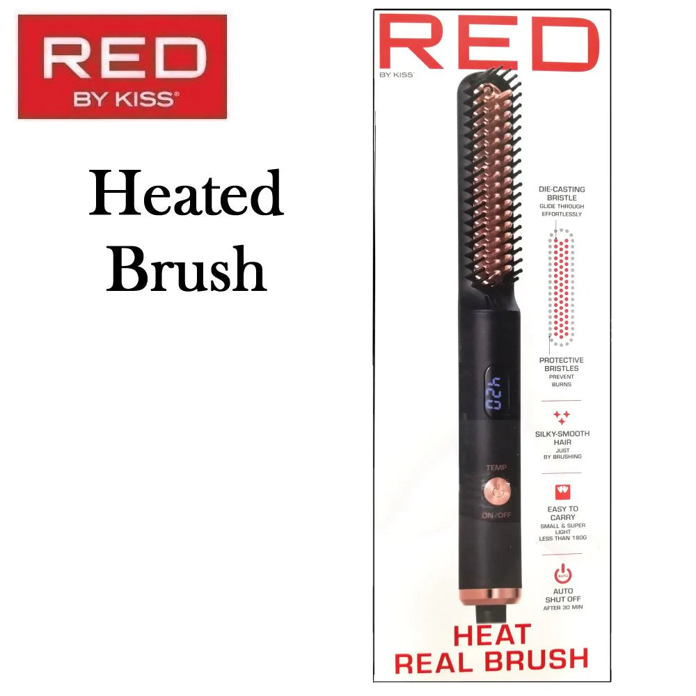 Red By Kiss Mid Size Hot Brush (MHB01)
