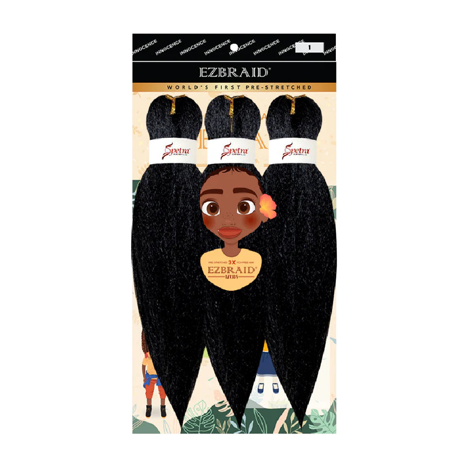 (D) EZBraid Braid Hair 12" - 3x
