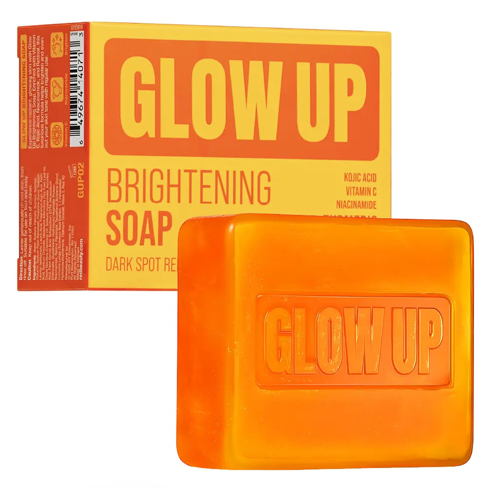 Red By Kiss - Glow Up Brightening Bar Soap Kojic Acid & Turmeric for Dark Spots