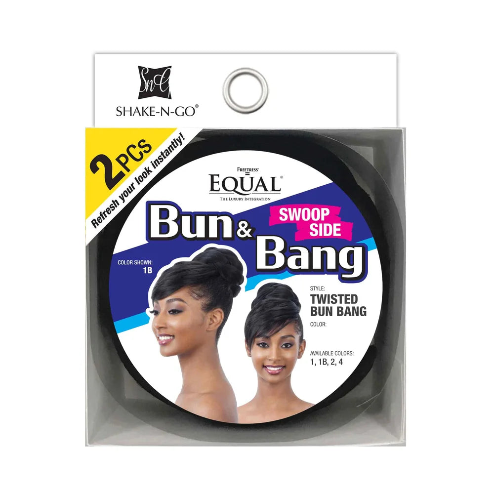 Equal Bun - Twisted Bang