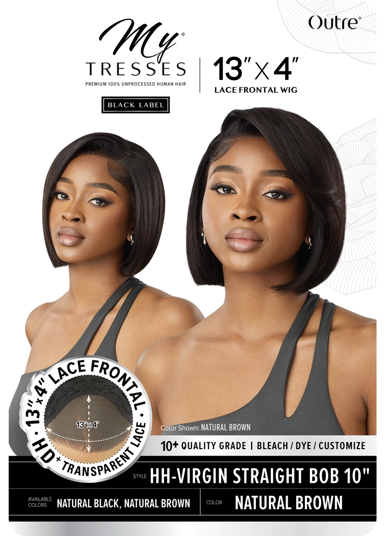Mytresses Black Label (HH-Virgin Straight Bob 10")