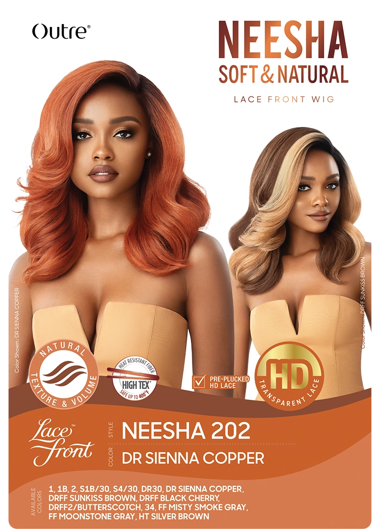 Outre Soft & Natural Lace Front Wig - Neesha (202)