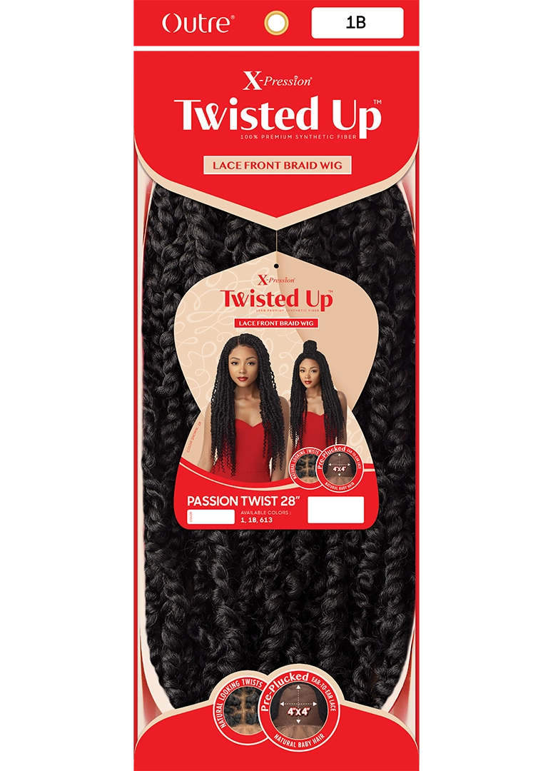 Outre Twisted Up Lace Wig - Passion Twist 28"
