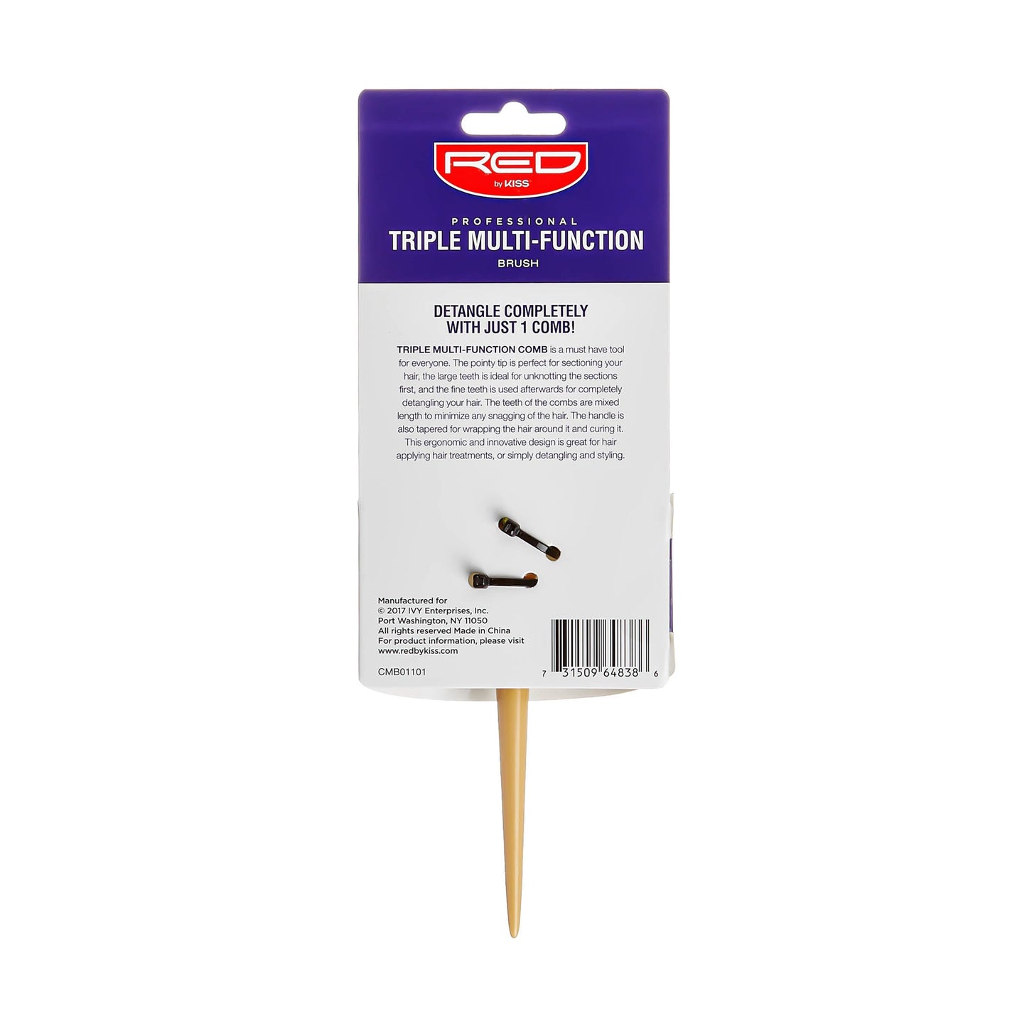 RED by KISS Triple Multi-Function Brush (HM31)