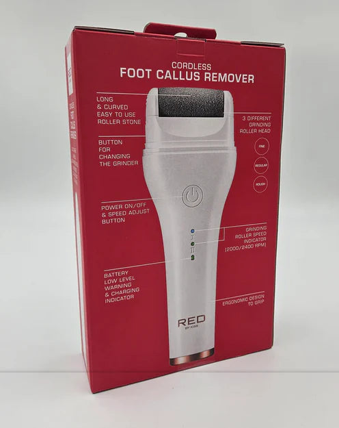 Red By Kiss Electric Foot Callus Remover (FCR01)