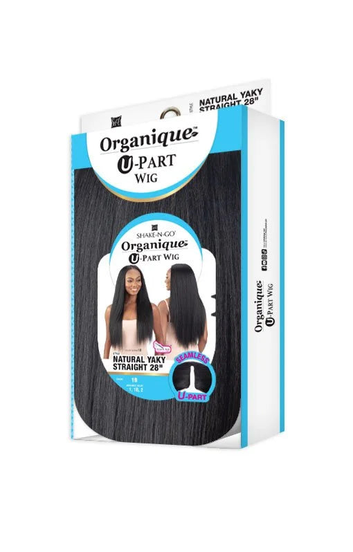 Organique U-Part Wig - Natural Yaki Straight 28”