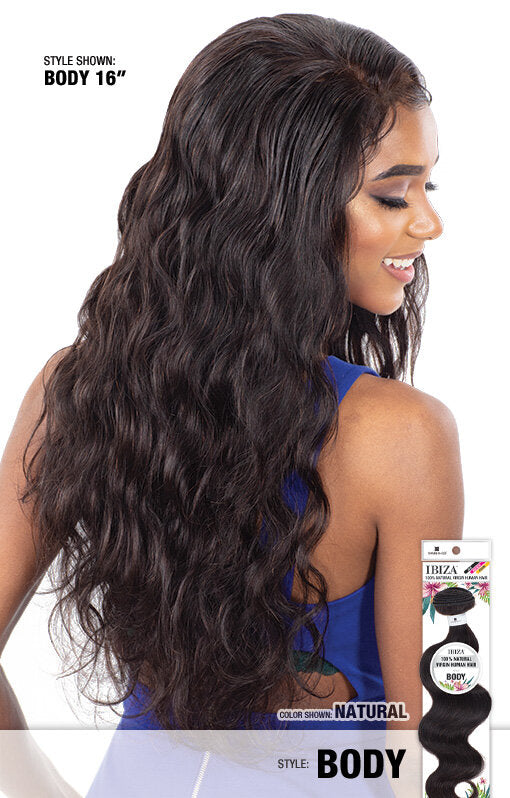 IBIZA 100% Natural Virgin Human Hair - Body Wave
