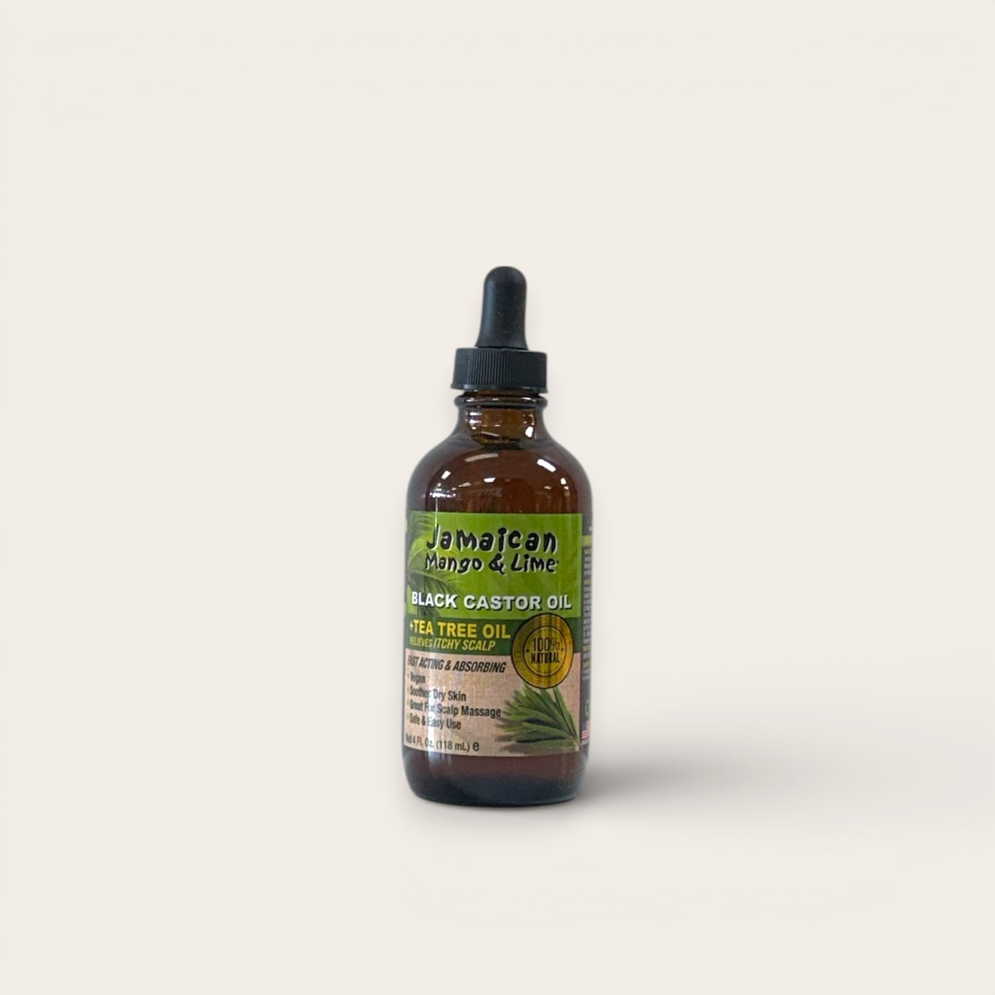 Jamaican Mango & Lime Black Castor Oil - Tea Tree