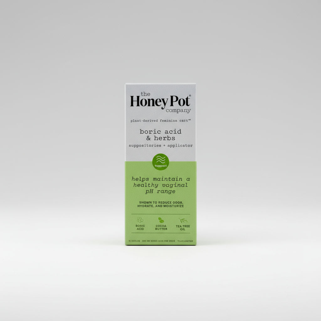 The Honey Pot - Boric Acid & Herbs Suppositories