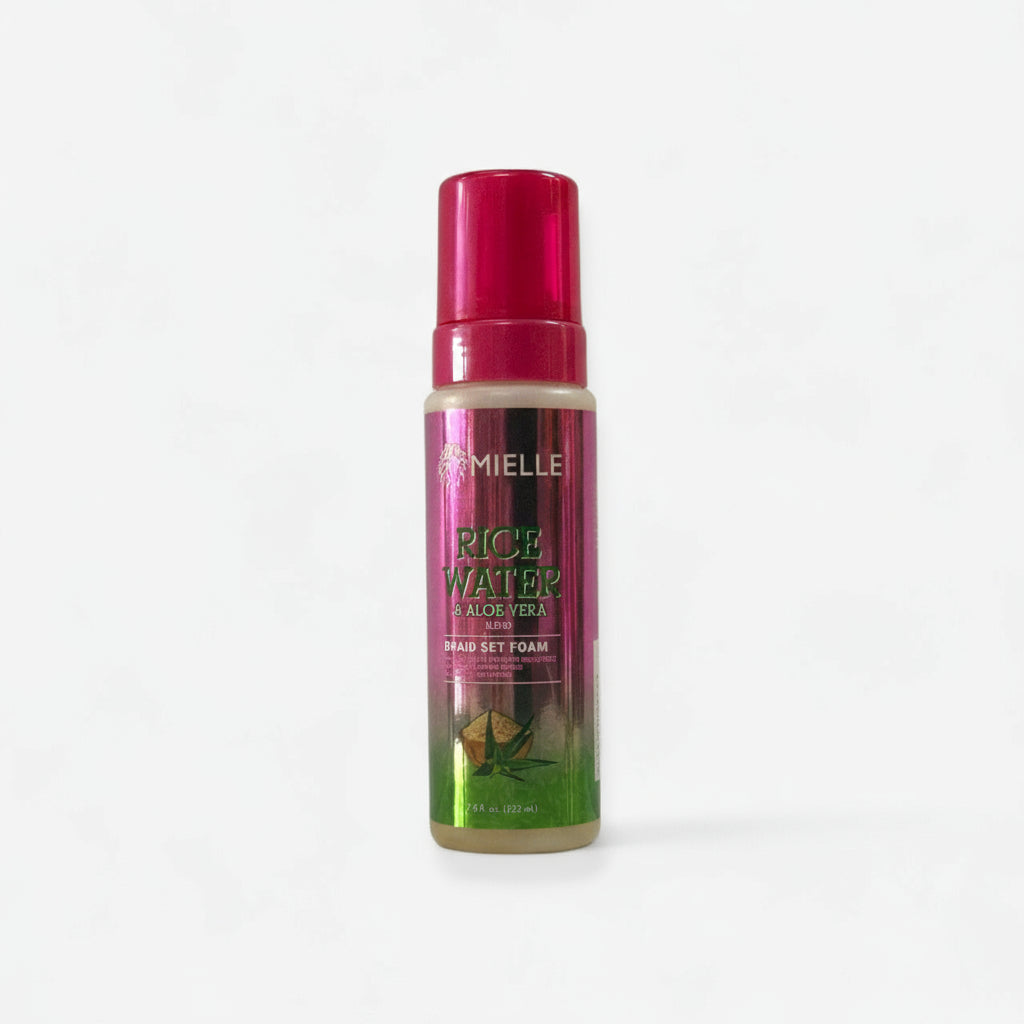 Mielle Rice Water and Aloe Braid Set Foam