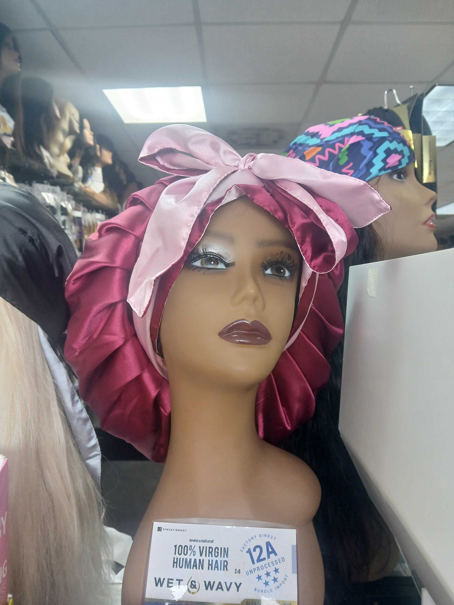 Envy us Hair - Tie Up Bonnets