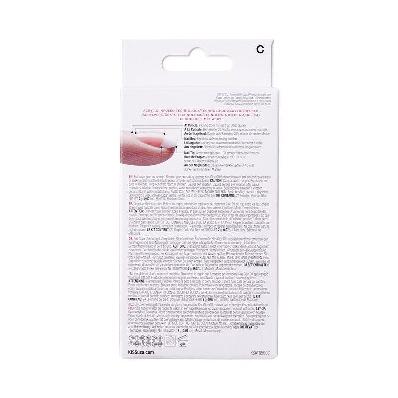 KISS Salon Acrylic Toenails