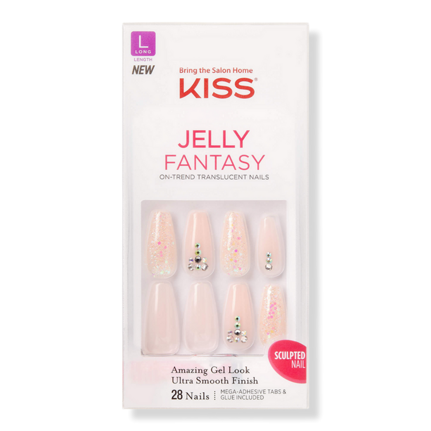 (D) KISS Jelly Fantasy Nails