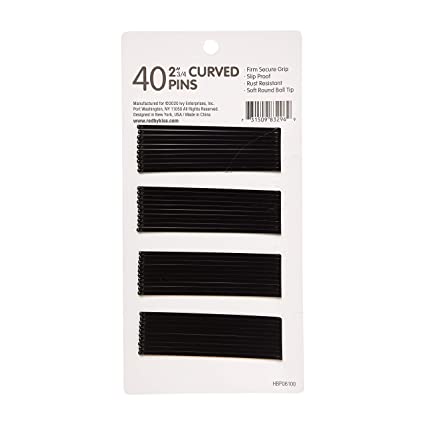 RED Bob Pins Jumbo 2 3/4" (Black) (HBP07)