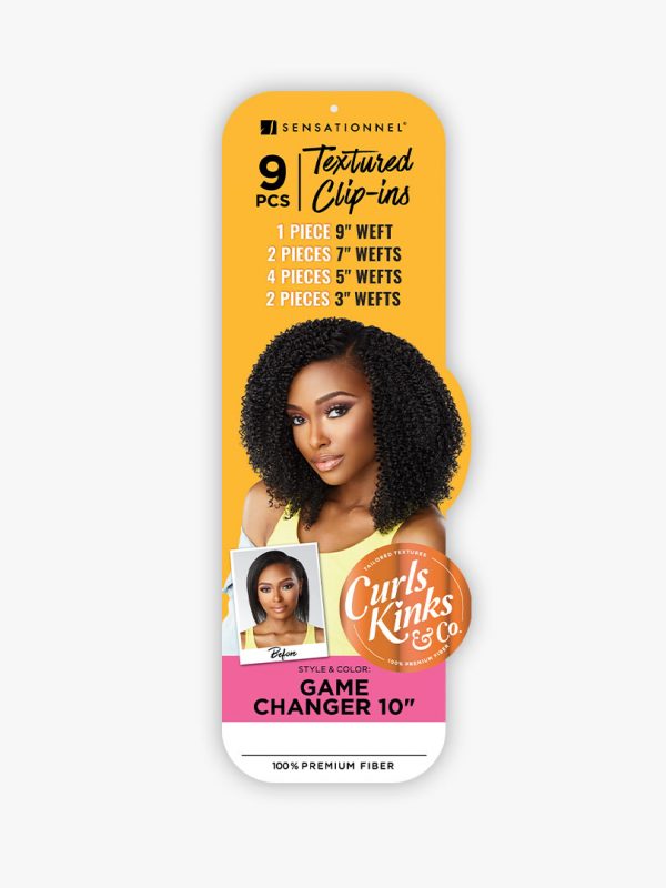 Curls Kinks & Co. Clip-ins - Game Changer 10"
