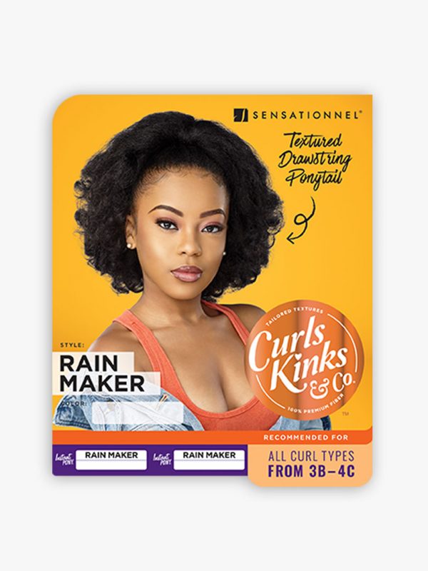 Curls Kinks & Co. Ponytail - Rain Maker