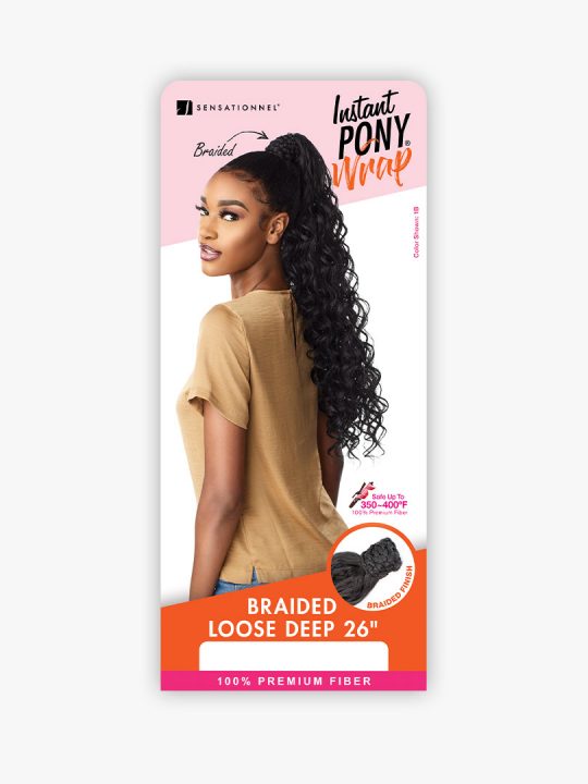 Instant Pony Wrap - Loose Deep 26"