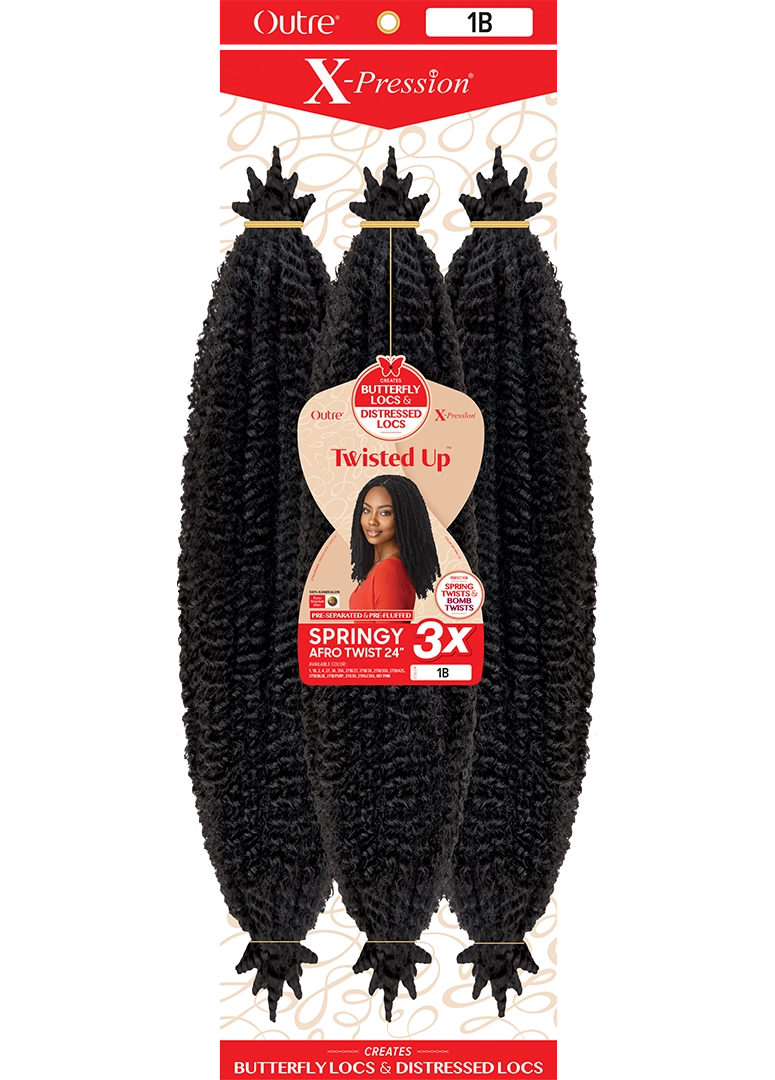 Outre - Twist It Up Springy Afro Twist 24” - 3x