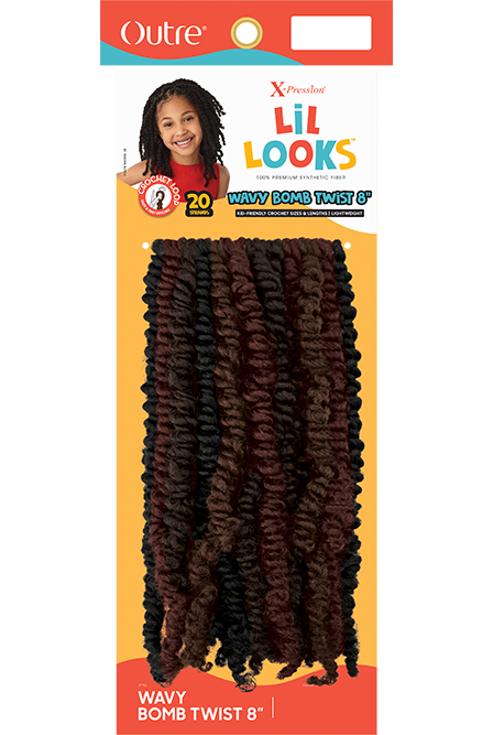 Lil Looks X-Pression - Wavy Bomb Twist 8"