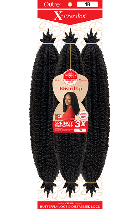 Outre - Twist It Up Springy Afro Twist 16” - 3x
