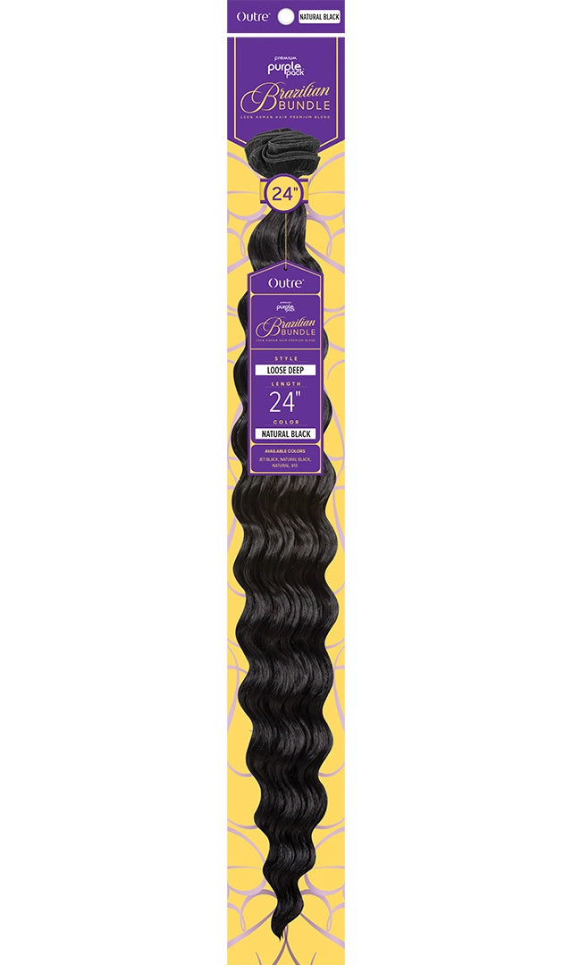 Outre Purple Pack Brazilian Boutique - Loose Deep