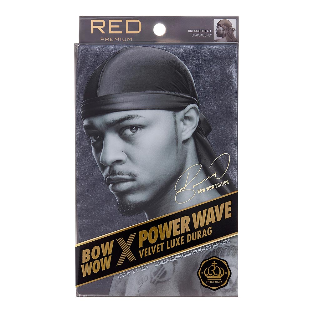 RED by KISS Bow Wow Power Wave Velvet Durag