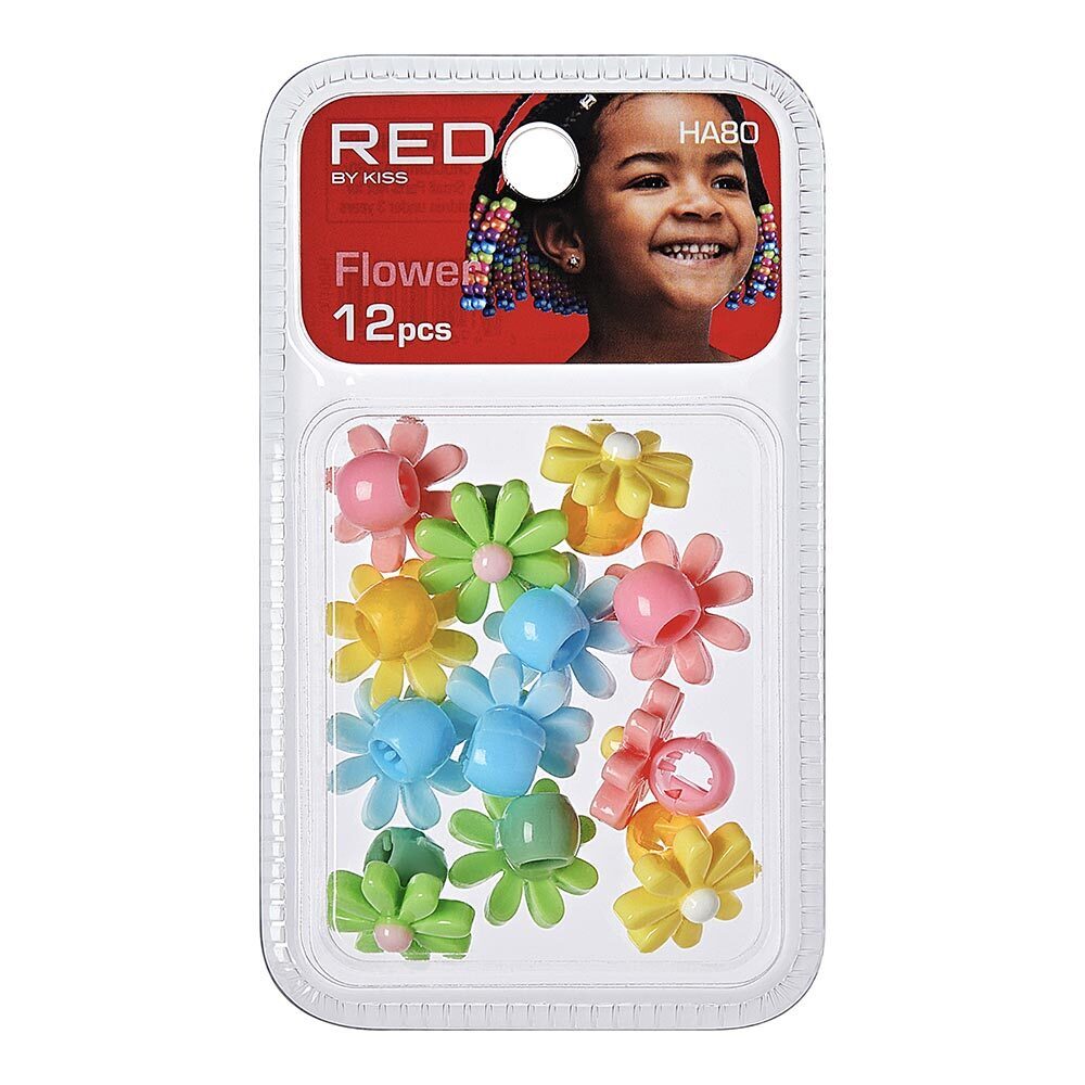 RED Hair Beads - Assorted