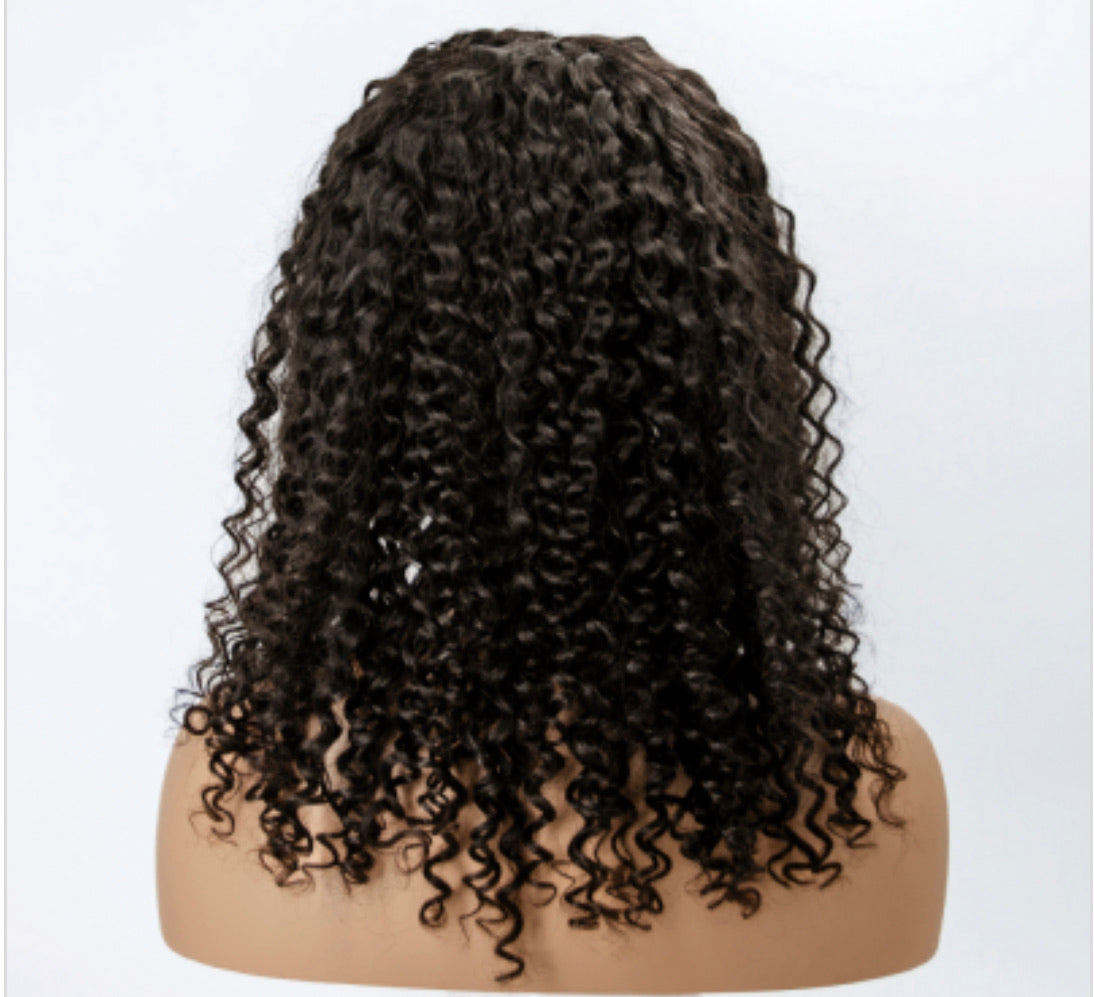 Envy Us Luxe Hair Virgin Wig w/Headband (Deep Curly)