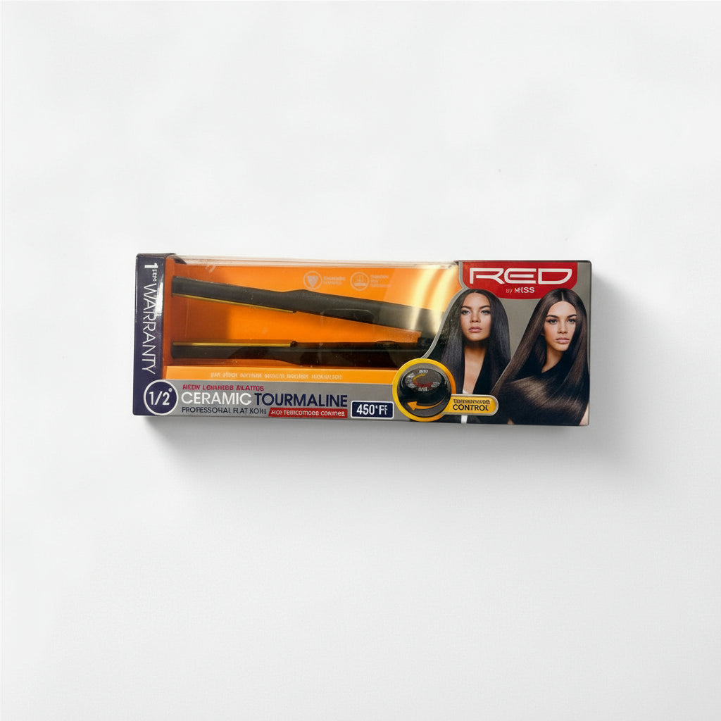 RED by KISS Ceramic Tourmaline Flat Iron