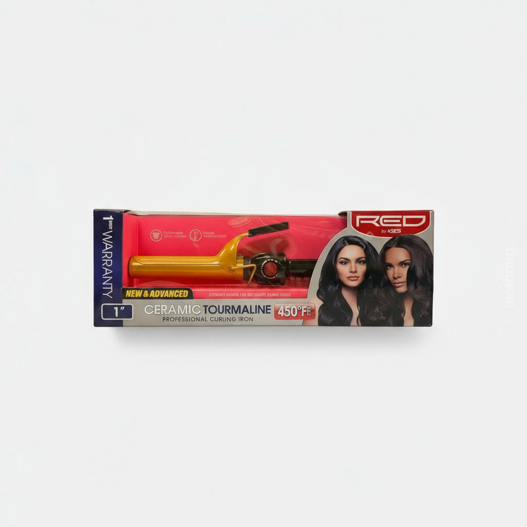 RED by KISS Ceramic Tourmaline Curling Iron
