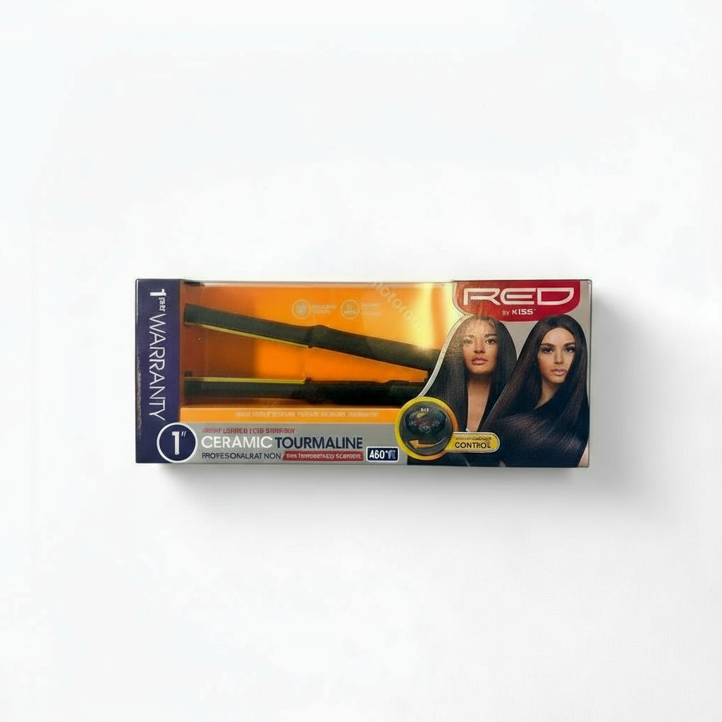 RED by KISS Ceramic Tourmaline Flat Iron