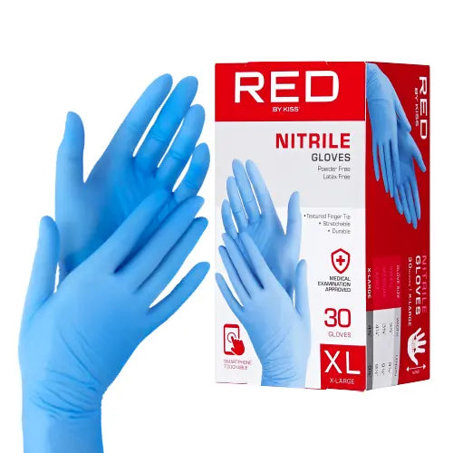 Red By Kiss Nitrile Gloves