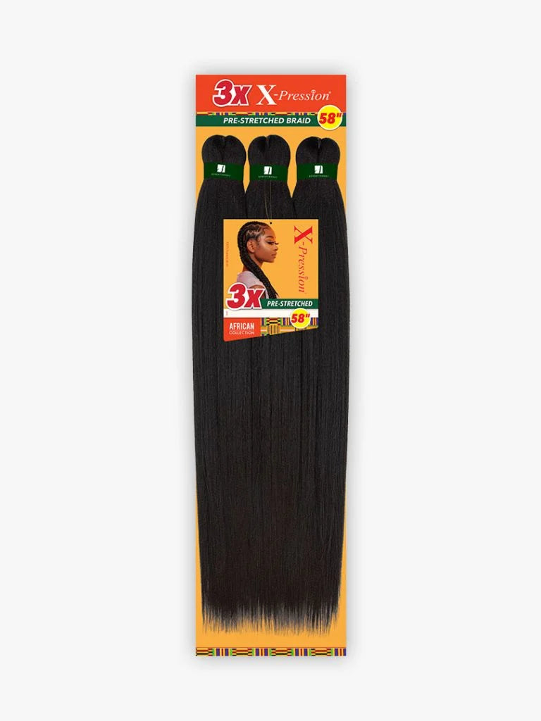 Sensationnel - X-Pression Braid Pre-stretched Braid 3x (58”)