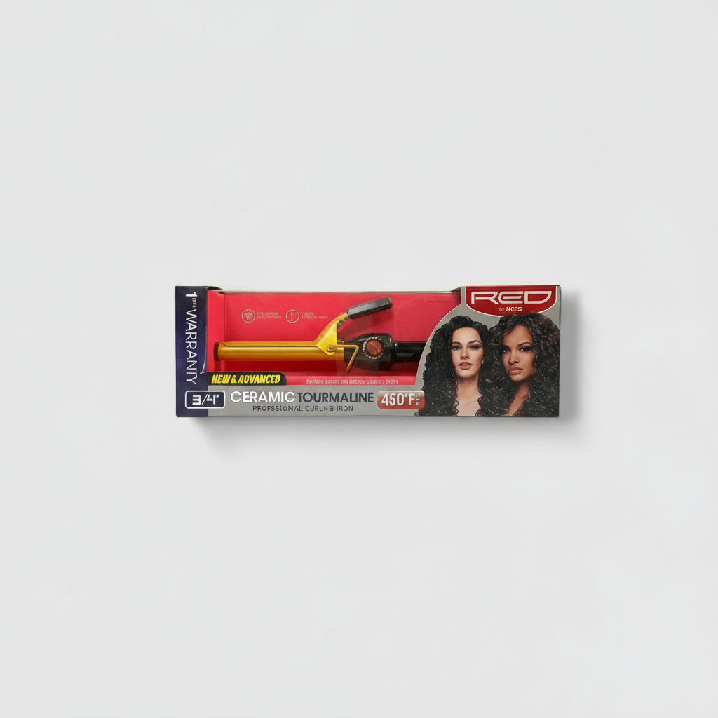 RED by KISS Ceramic Tourmaline Curling Iron