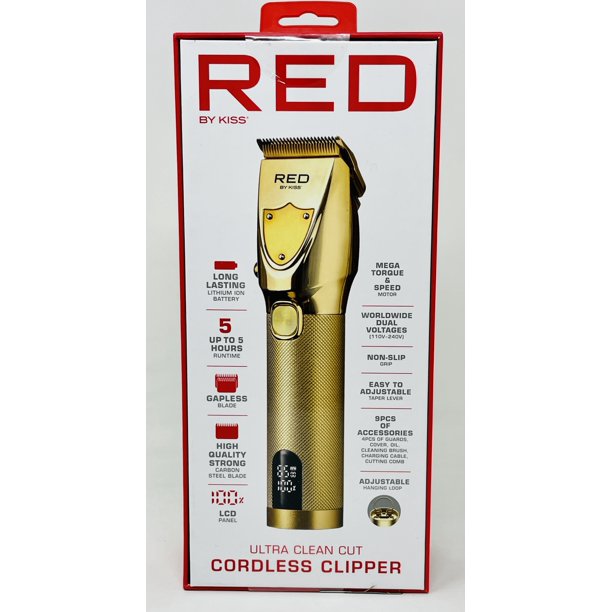 RED by KISS - Ultra Cleancut Cordless Clipper (CC11)