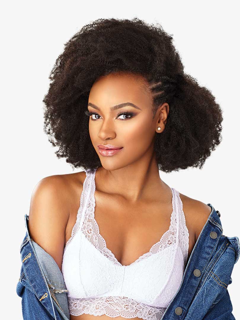 Sensationnel Curls Kink & Co. Clip-Ins 4C Clique