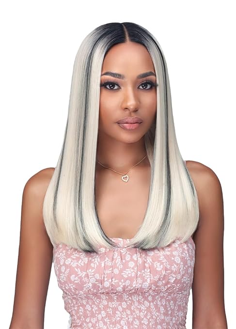 Bobbi Boss Miss Origin Premium Human Hair Blend 5" HD Lace Front Wig - MOGL102 ALLISON