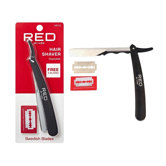 RED - Disposable Shaver with 2pcs Blades (HS13)