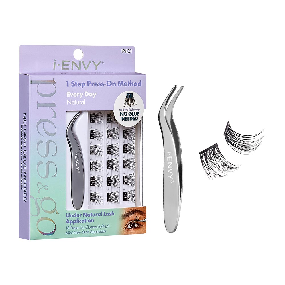 iENVY Press & Go Press On Cluster Lashes All-in-One Kit