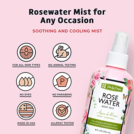 Rose Water Body & Hair Mist