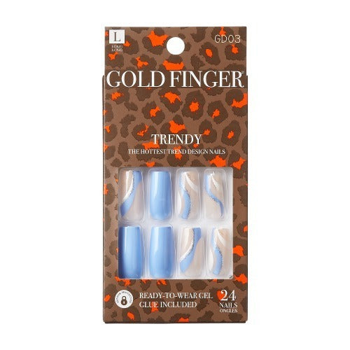 KISS Gold Finger Trendy Nails