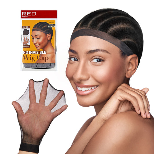 RED HD Invisible Wig Cap (2-pieces)