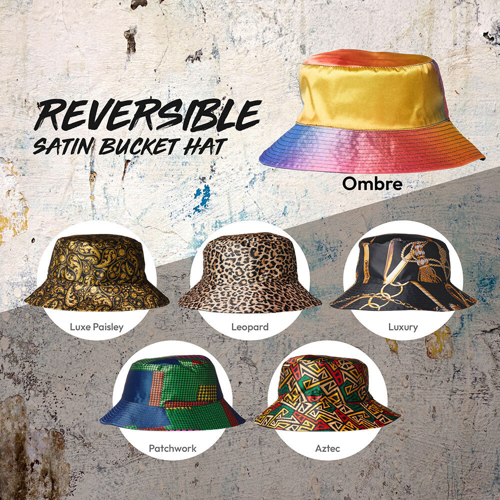 RED by KISS - Reversible Satin Bucket Hat
