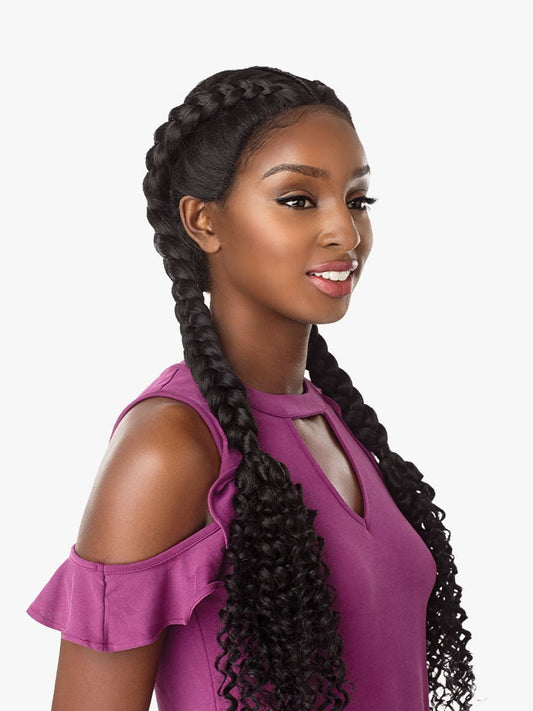 Sensationnel Swiss Lace Wig (Bohemian Dutch Braid)