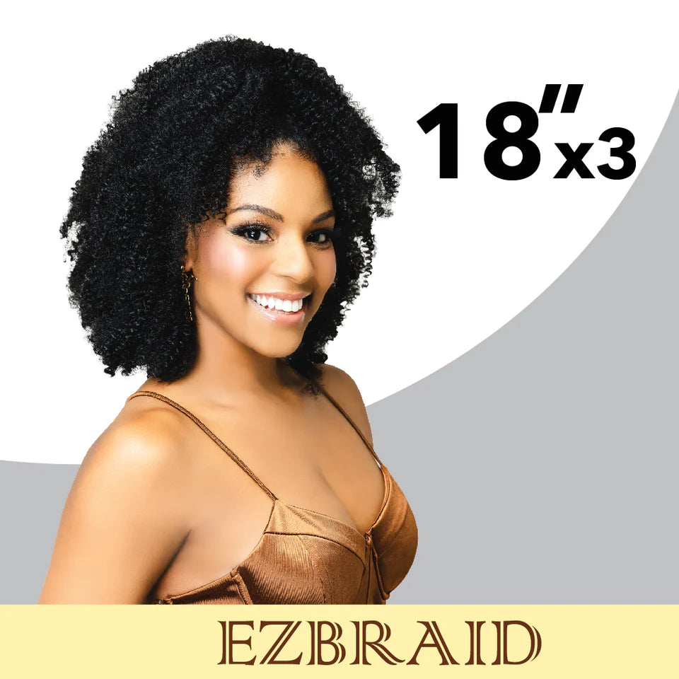 EZBraid EZCrochet 18" - Bouncy Twist (3x)